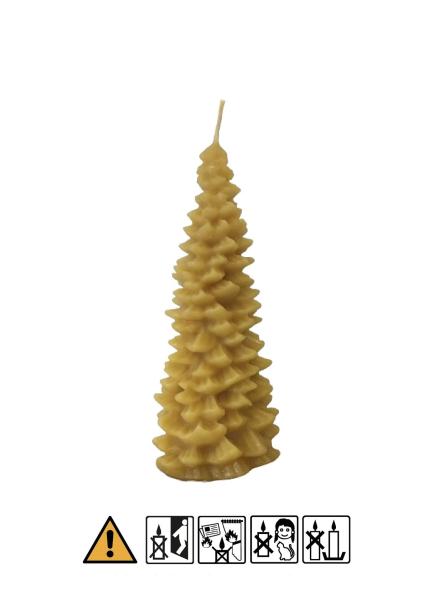 Bienenwachskerze Tannenbaum Groß